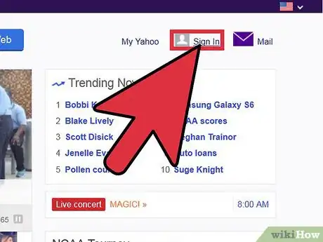 Imagen titulada Update Your Yahoo Contact Information Step 2
