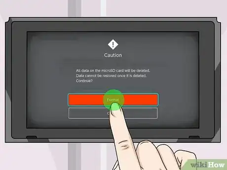 Imagen titulada Format an SD Card on the Nintendo Switch Step 8