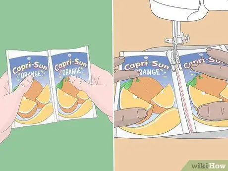 Imagen titulada Make a Capri Sun Purse Step 7