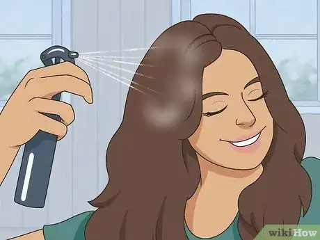 Imagen titulada Curl Hair Using a Hot Air Brush Step 14.jpeg