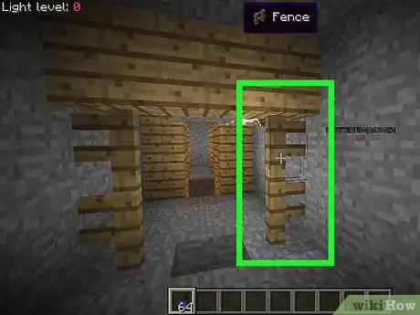 Imagen titulada Craft a Fence in Minecraft Step 12