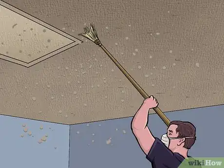 Imagen titulada Clean a Popcorn Ceiling Step 6