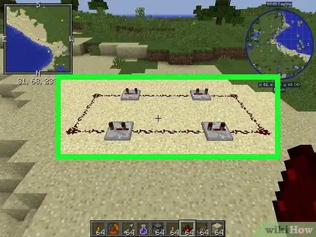 Imagen titulada Make a Redstone Dispenser Loop in Minecraft Step 8