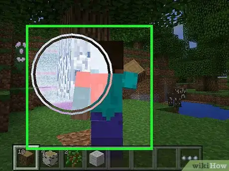 Imagen titulada Make Stairs in Minecraft Step 2