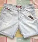 hacer pantalones cortos de unos jeans viejos