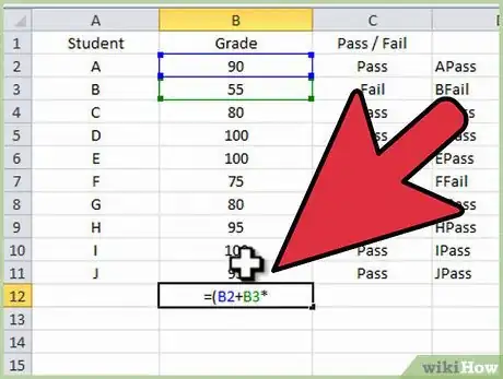 Imagen titulada Type Formulas in Microsoft Excel Step 13