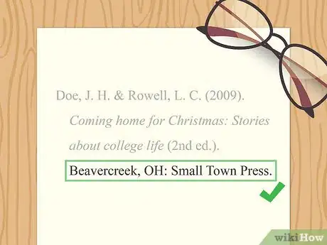Imagen titulada Cite a Book in APA Step 6