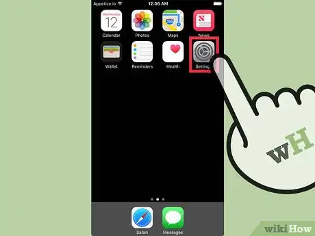 Imagen titulada Change Your General Preferences on Safari Step 1