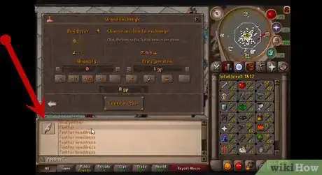 Imagen titulada Make an Arrow in RuneScape Step 3