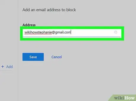 Imagen titulada Block an Email Address on Yahoo! Step 6