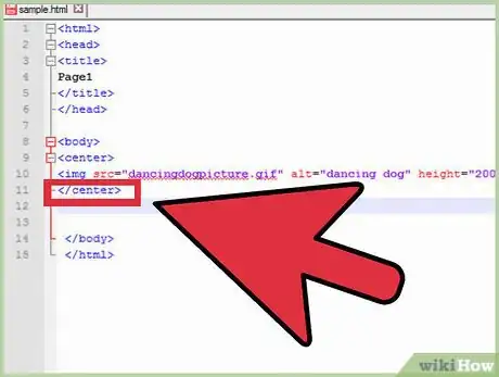 Imagen titulada Center an Image in HTML Step 10