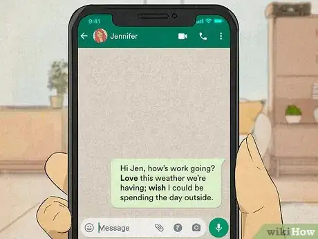 Imagen titulada Impress a Girl on WhatsApp Step 6