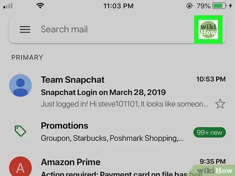 Imagen titulada Delete an Account from the Gmail App Step 2