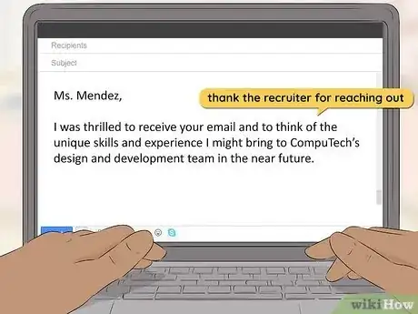 Imagen titulada Respond when a Recruiter Reaches Out Step 4
