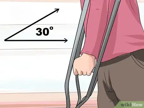 Imagen titulada Adjust Forearm Crutches Step 3