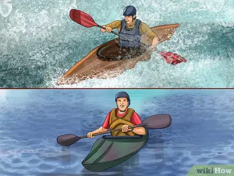 Imagen titulada Choose Kayak Paddles Step 1