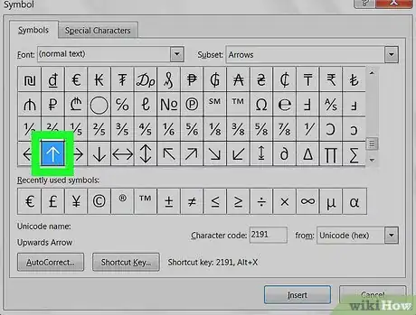 Imagen titulada Type an Arrow in Microsoft Word on PC or Mac Step 5