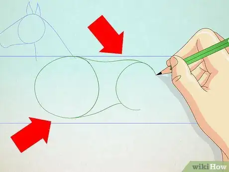 Imagen titulada Draw a Realistic Looking Horse Step 16