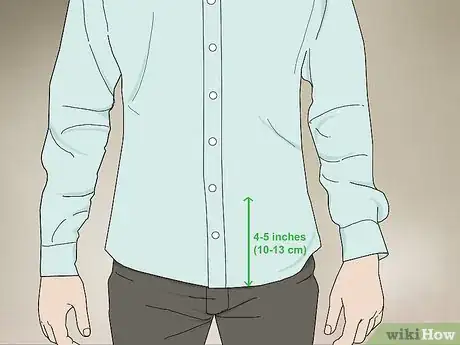 Imagen titulada Keep Dress Shirt from Riding Up Step 9