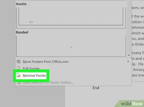 Imagen titulada Delete Headers and Footers in Word Step 7