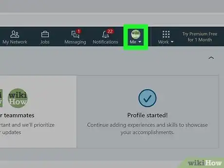 Imagen titulada Change Your LinkedIn Background Step 2