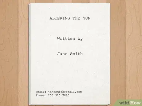 Imagen titulada Write a Screenplay Step 22