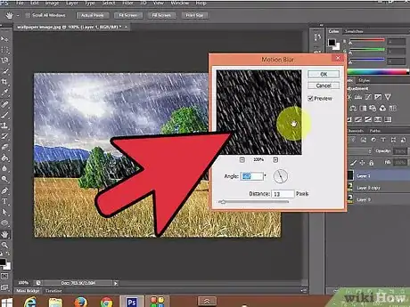 Imagen titulada Make Rain in Photoshop Step 13