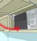 esconder un microondas