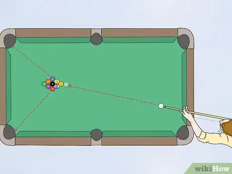 Imagen titulada Break a Rack in Pool Step 10