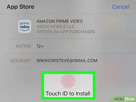 Imagen titulada Watch Amazon Prime on iPhone or iPad Step 6