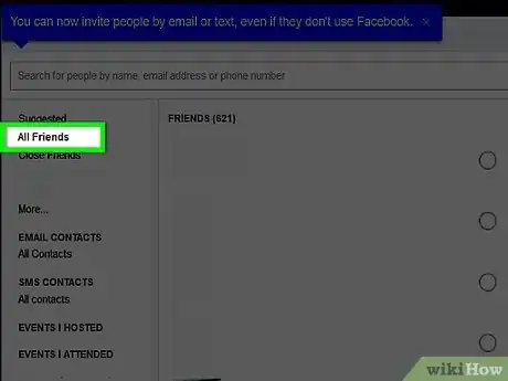 Imagen titulada Invite All Friends on Facebook Step 12