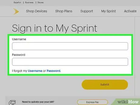 Imagen titulada Activate a Sprint Phone Step 11