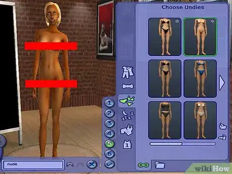 Imagen titulada Make Sims Nude in Sims 2 Step 19