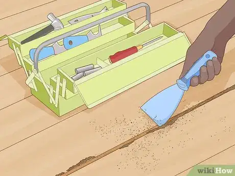 Imagen titulada Fill in Gaps in Wooden Floors Step 3