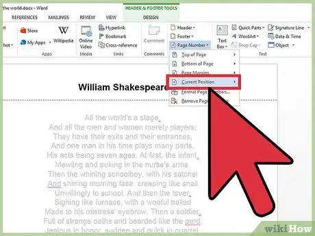 Imagen titulada Insert a Custom Header or Footer in Microsoft Word Step 15