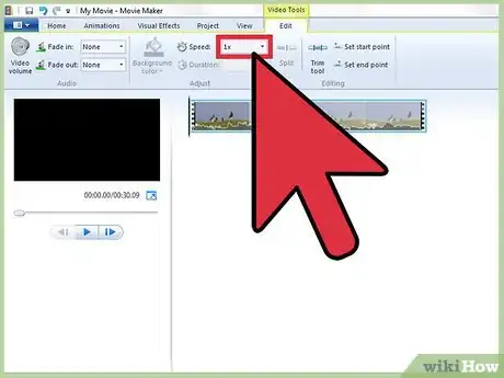 Imagen titulada Increase the Speed of Videos on Windows Movie Maker Step 3