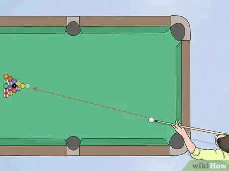 Imagen titulada Break a Rack in Pool Step 12