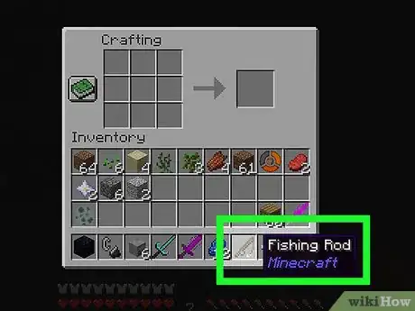 Imagen titulada Make a Fishing Rod in Minecraft Step 38