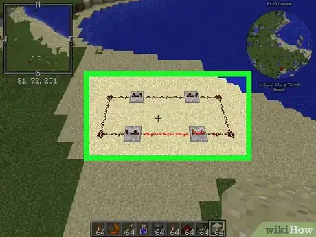 Imagen titulada Make a Redstone Dispenser Loop in Minecraft Step 10