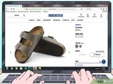 Imagen titulada Wear Birkenstocks Step 1