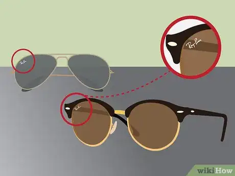 Imagen titulada Determine Authentic Sunglasses Step 1