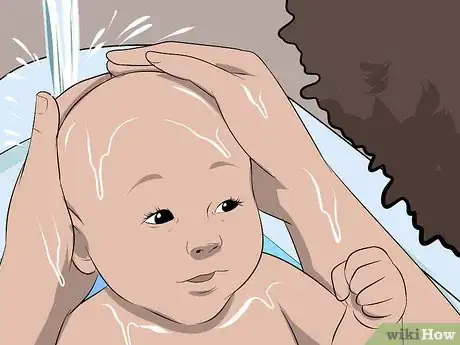 Imagen titulada Give a Baby a Bath in the Sink Step 6