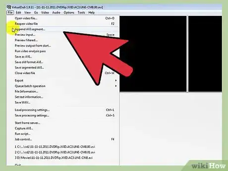 Imagen titulada Merge AVI Files Step 5