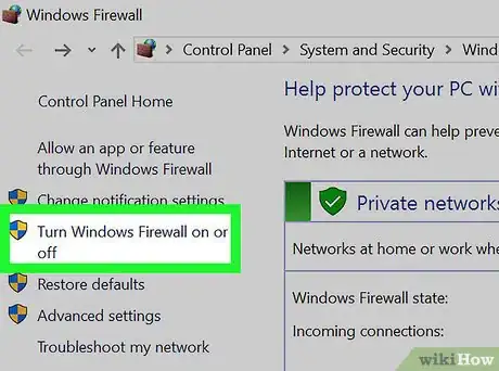 Imagen titulada Turn Off Firewall Step 4