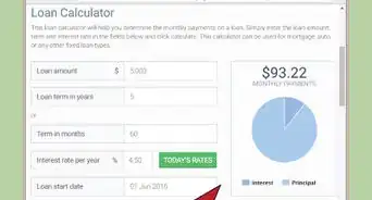 calcular los pagos del financiamiento de la compra de un auto