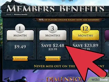 Imagen titulada Become a RuneScape Member Step 5