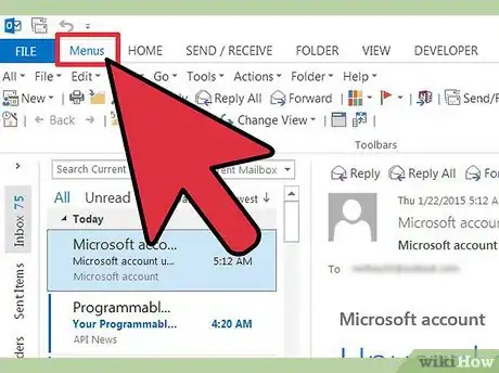 Imagen titulada Find Tools in Outlook 2013 Step 14