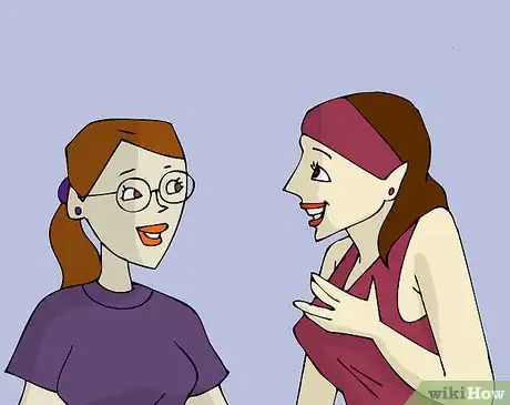 Imagen titulada Get a Girl's Attention if You Are a Girl Step 1