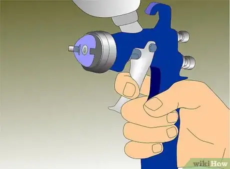 Imagen titulada Paint with a Compressed Air Sprayer Step 11