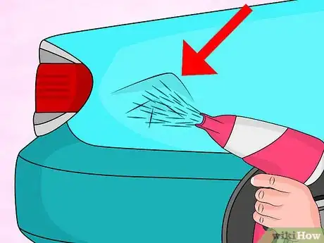 Imagen titulada Remove a Dent in Car With a Hair Dryer Step 4